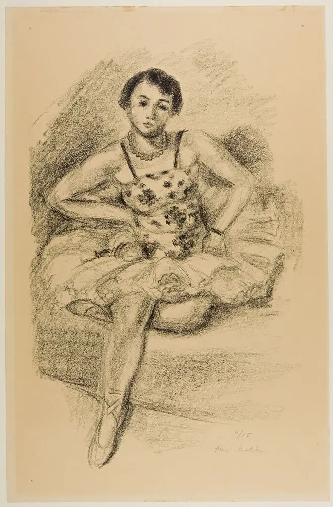 Ballet Dancer by Henri Matisse