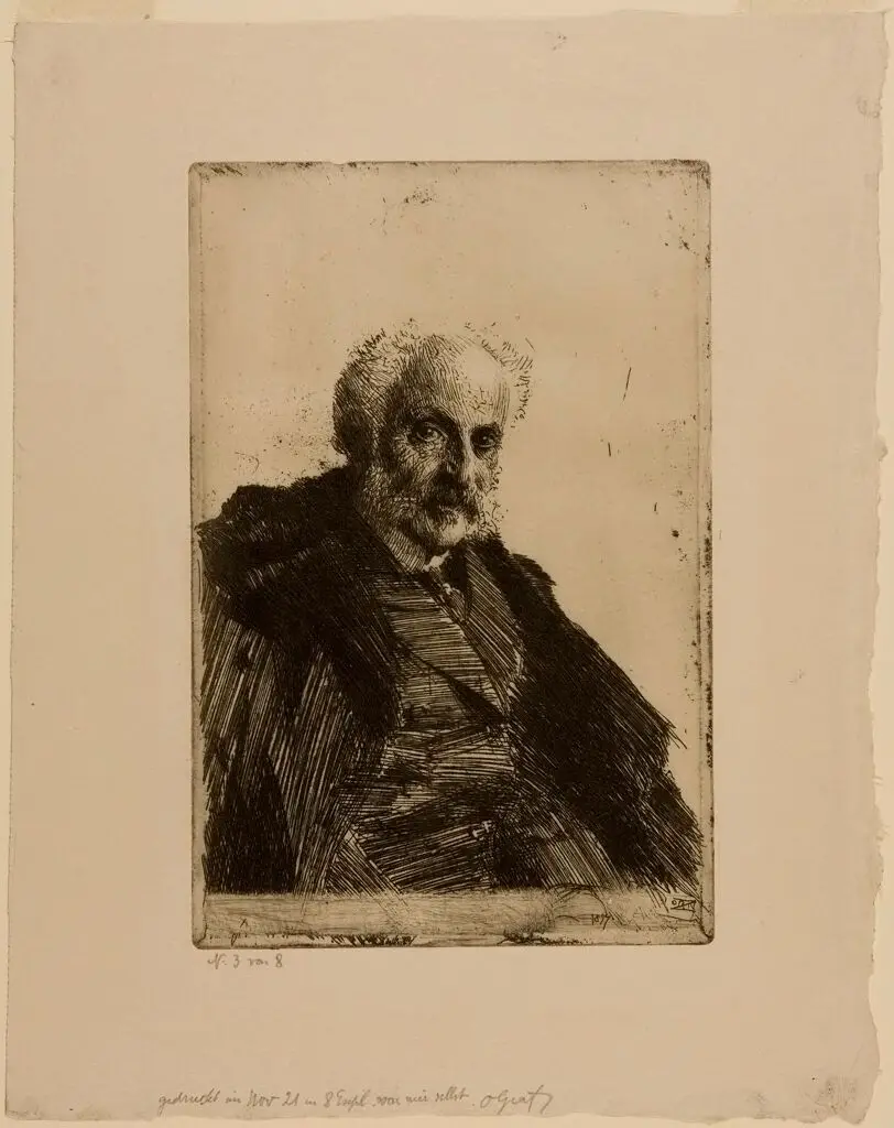 Solomon Loeb by Anders Leonard Zorn