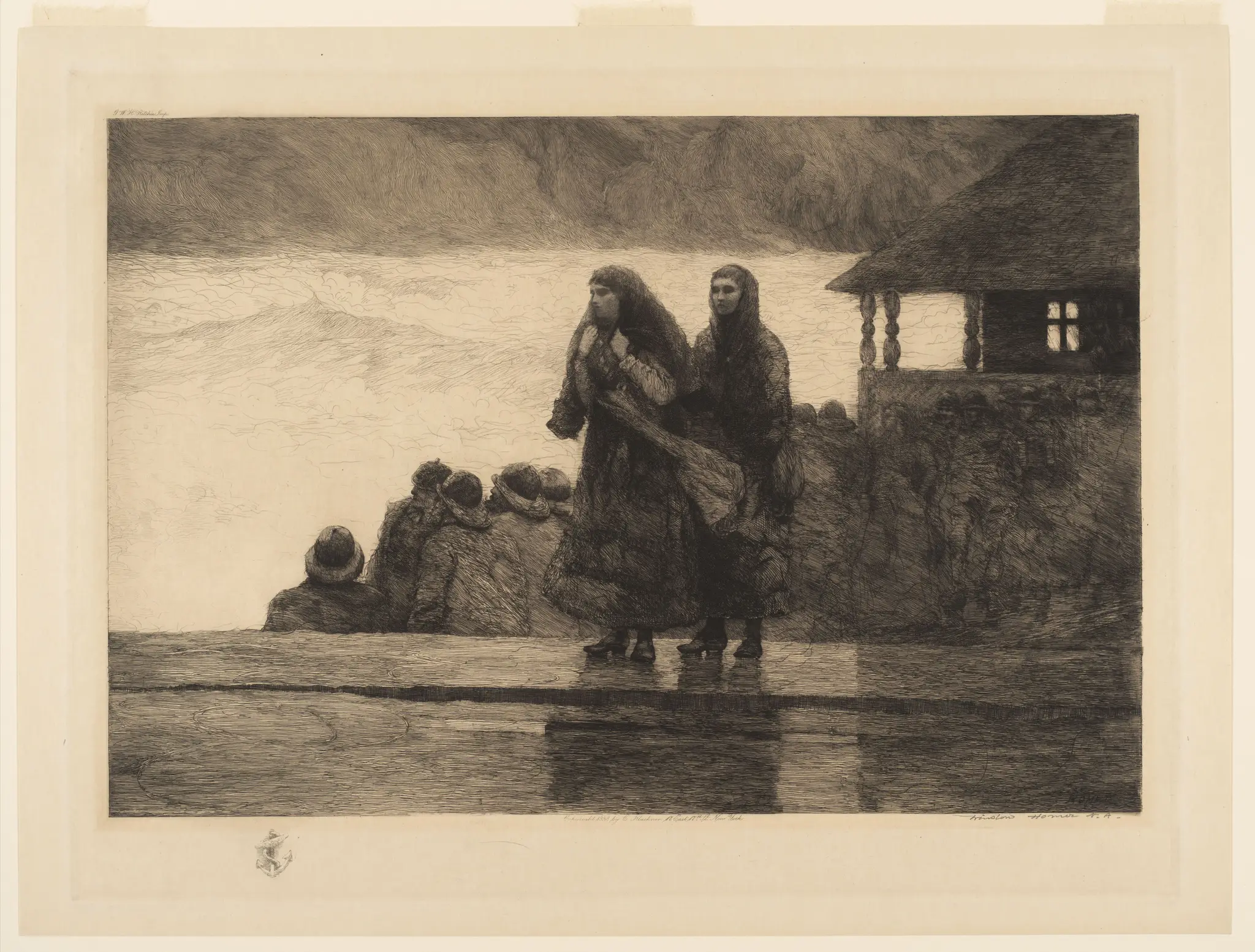 Perils of the Sea by Winslow Homer