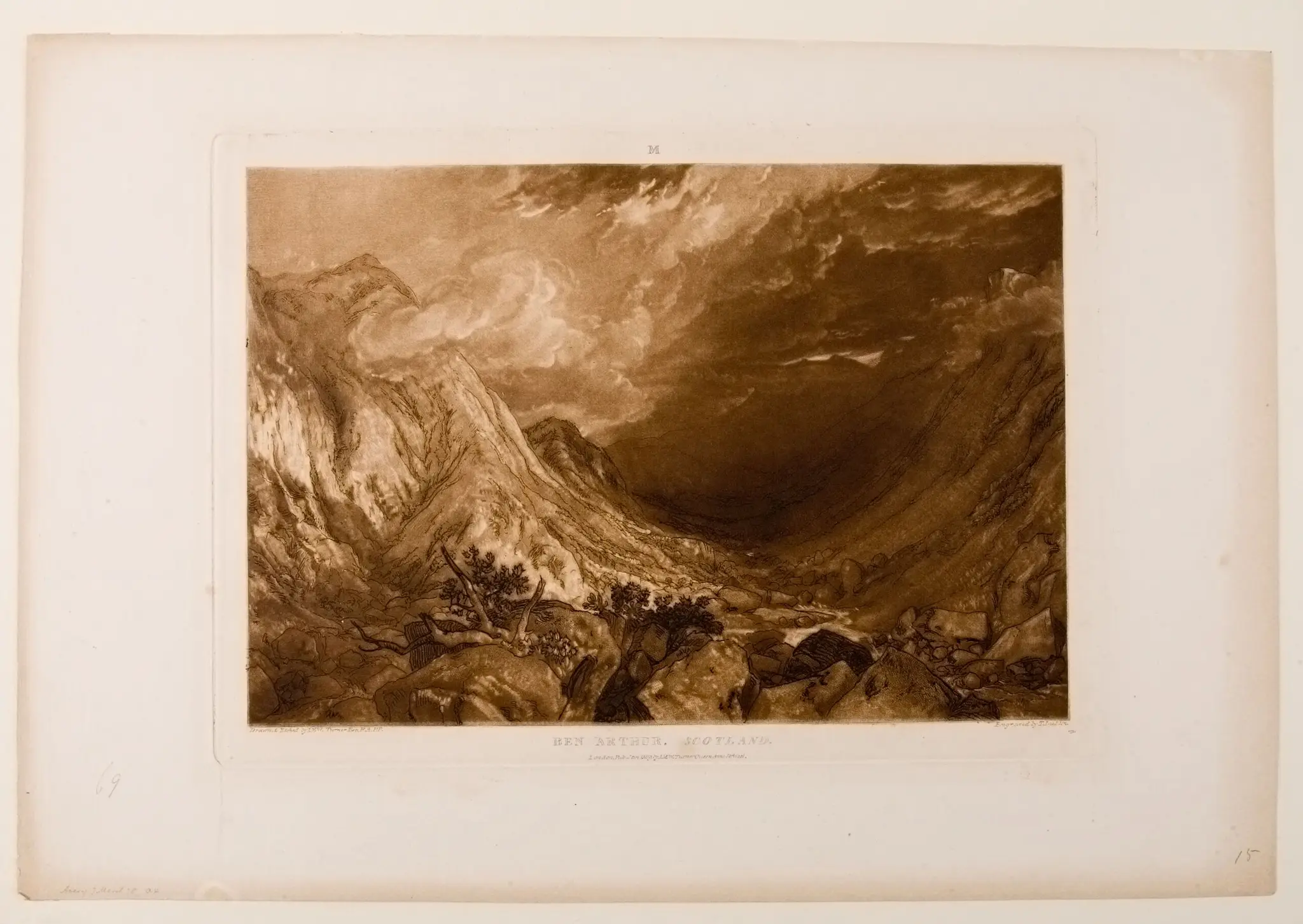 Ben Arthur, Scotland by Joseph Mallord William Turner