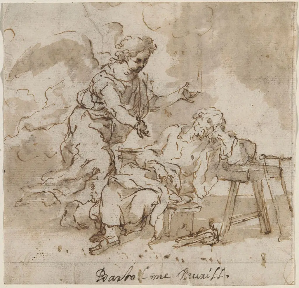 The Dream of Saint Joseph by Bartolomé Esteban Murillo