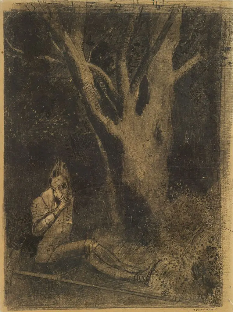 Don Quixote by Odilon Redon