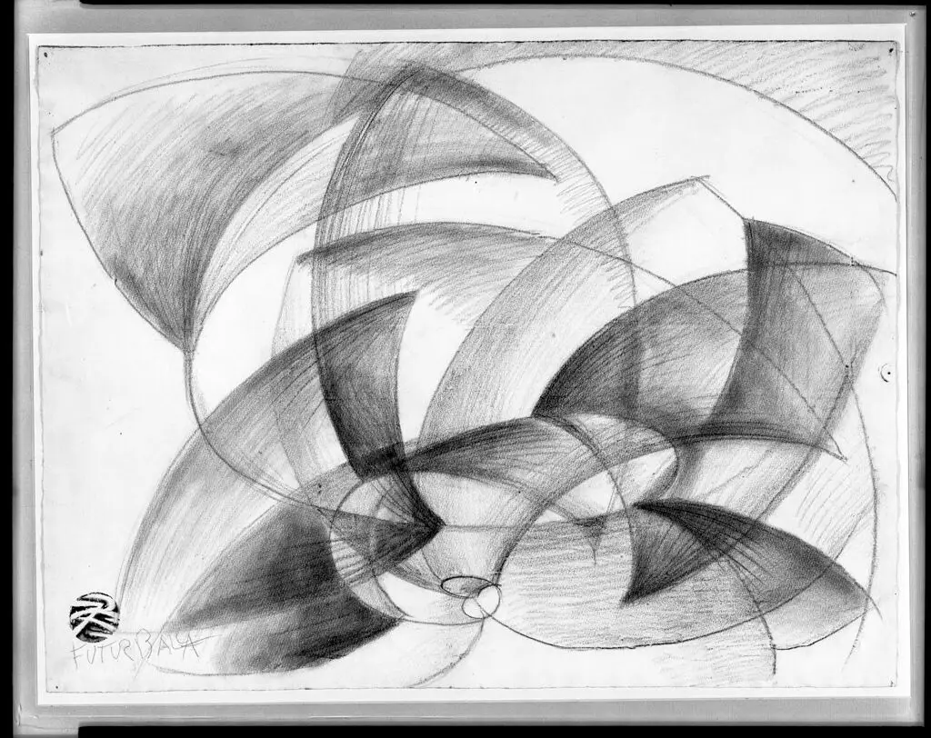Vortice by Giacomo Balla