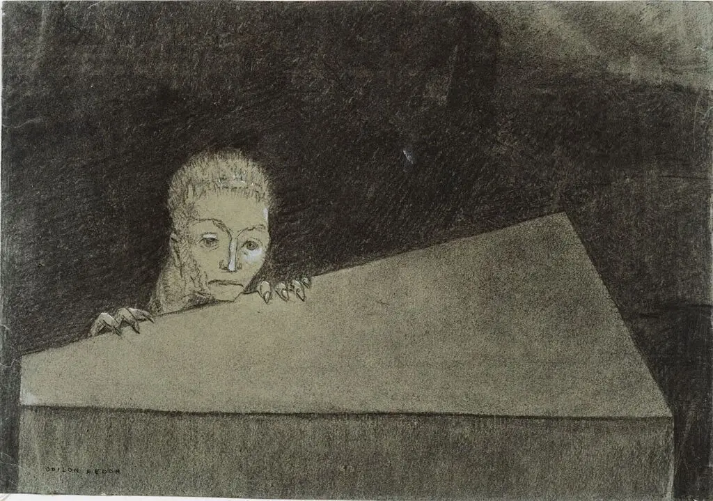 The Raising of Lazarus by Odilon Redon