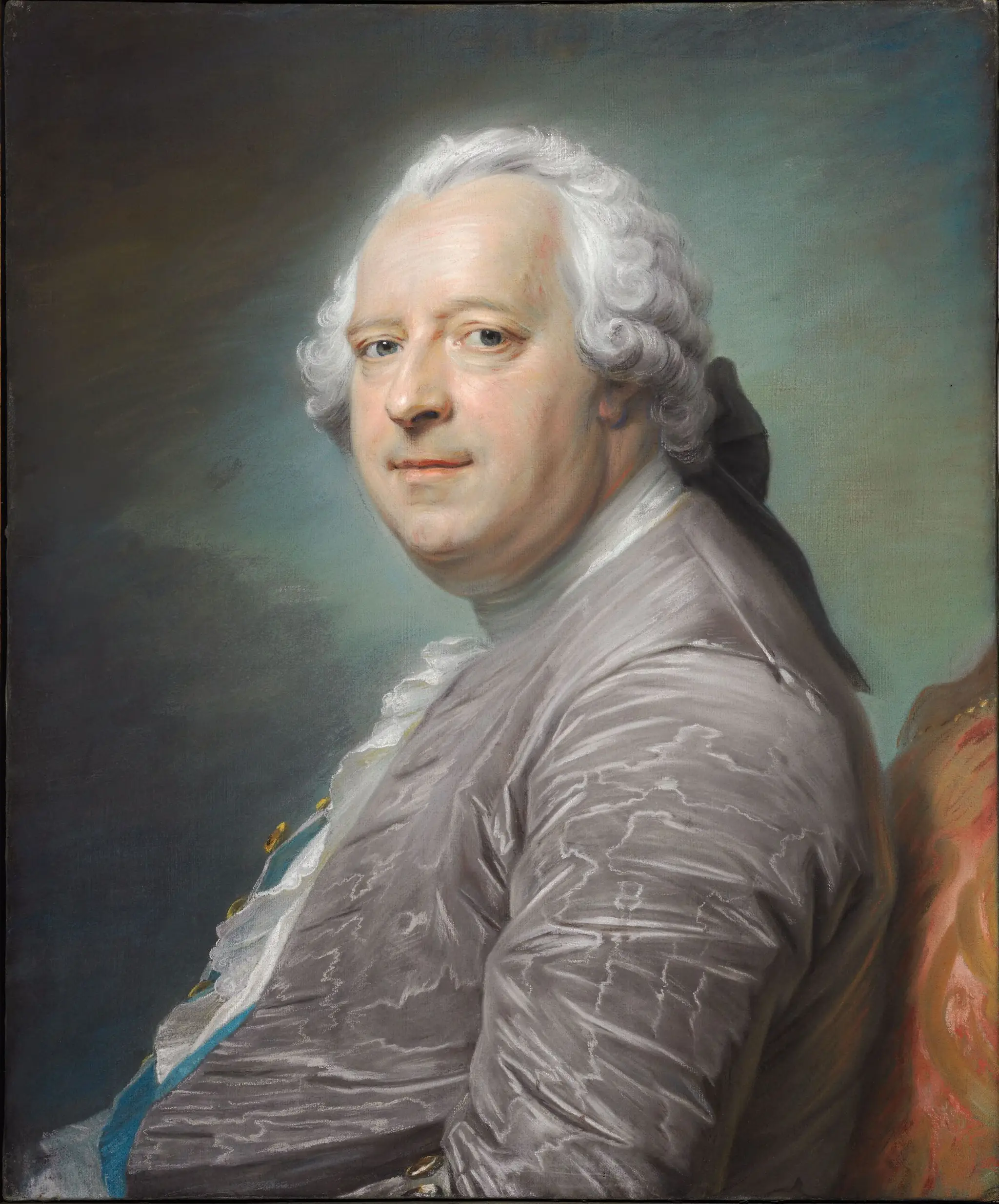 Jean-Charles Garnier, Seigneur d’Isle by Maurice-Quentin de La Tour