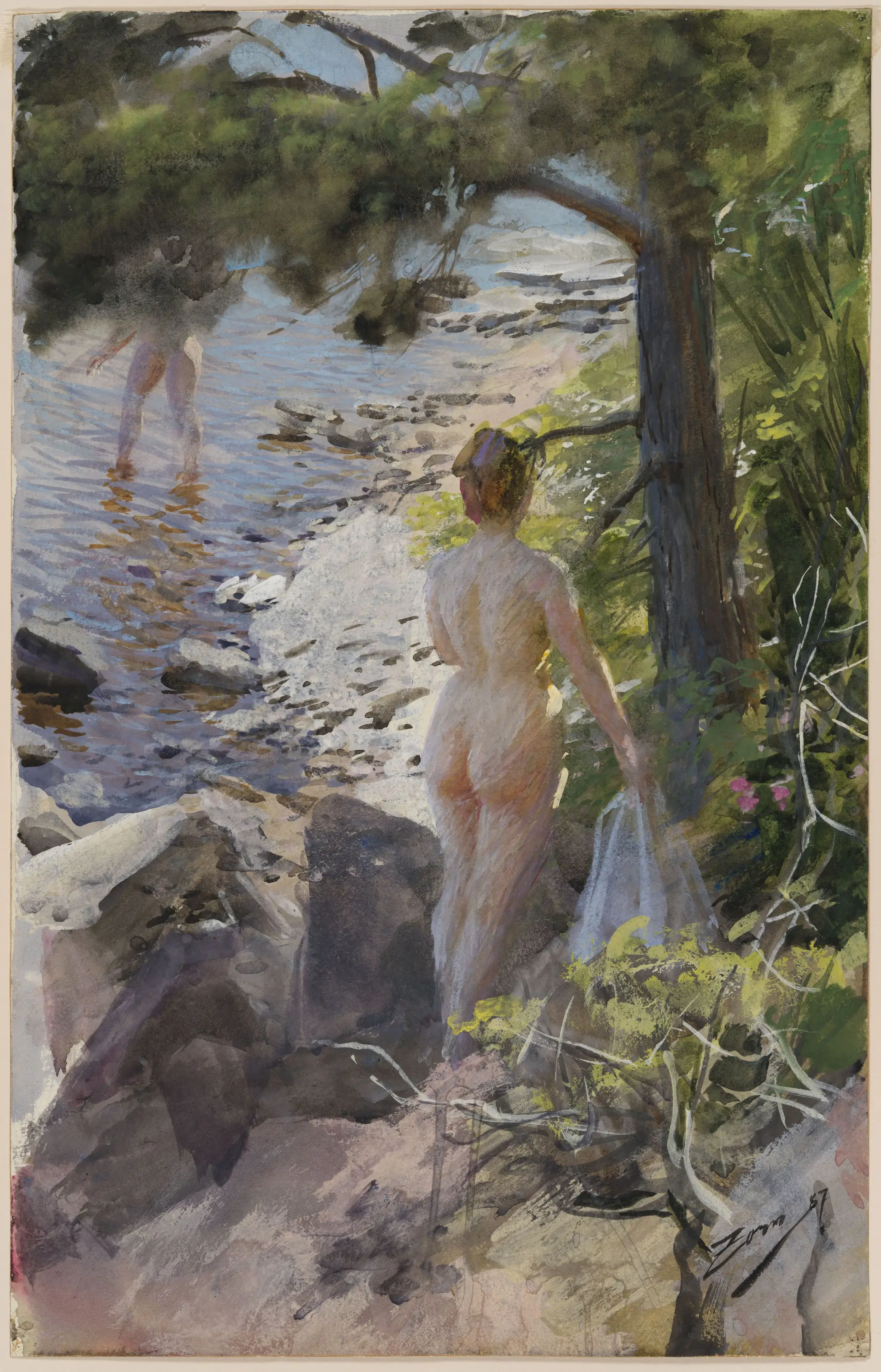 The Bathers by Anders Leonard Zorn