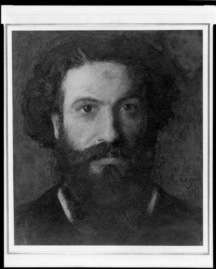 Portrait of the Artist by Alphonse Legros