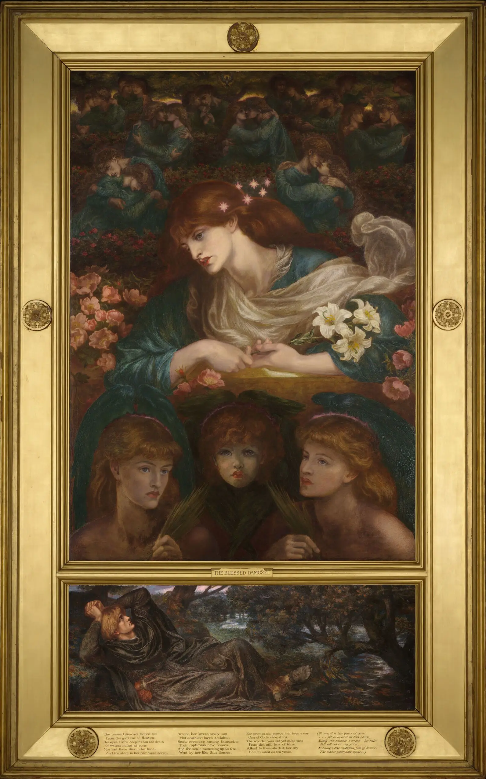The Blessed Damozel by Dante Gabriel Rossetti