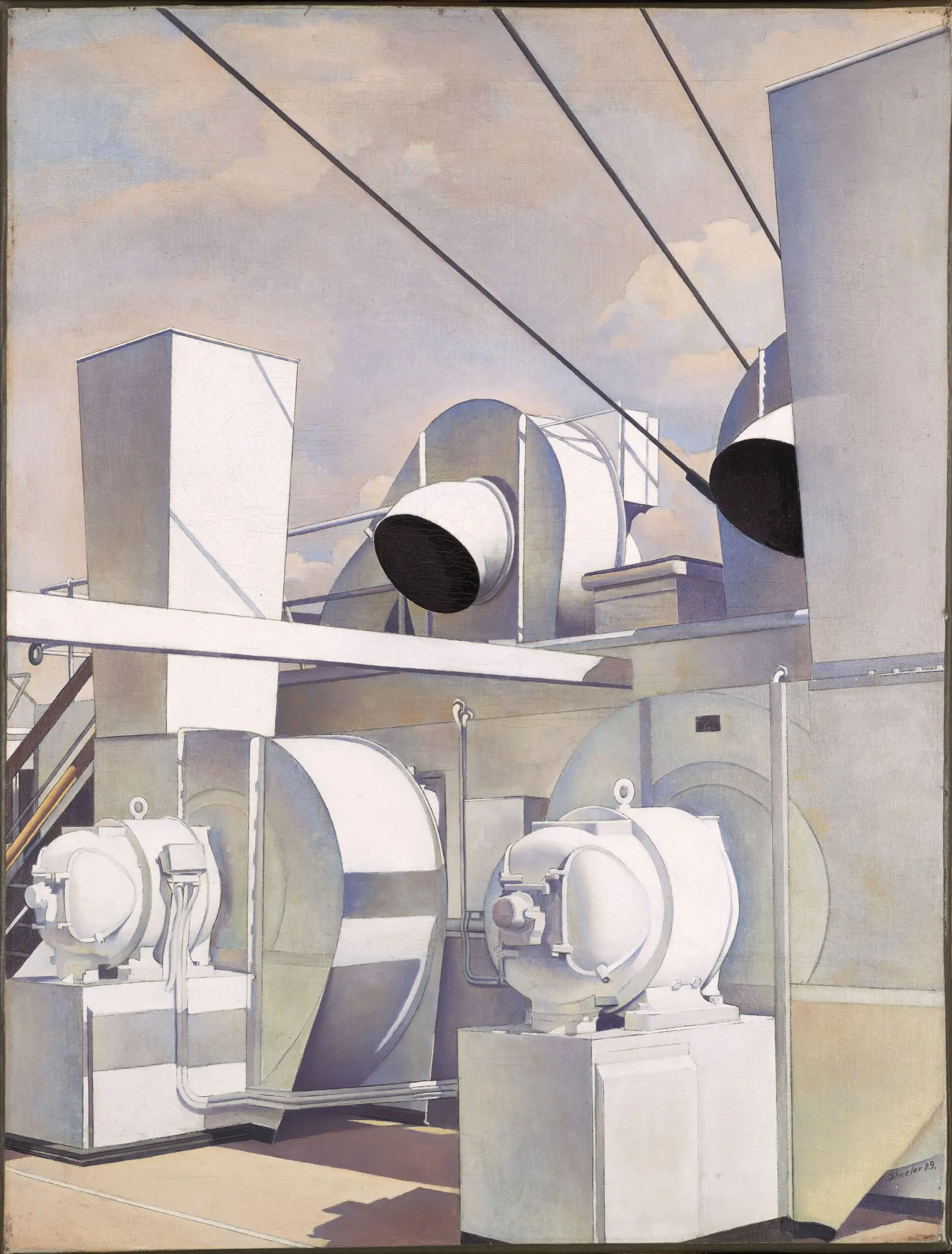 Upper Deck by Charles Sheeler