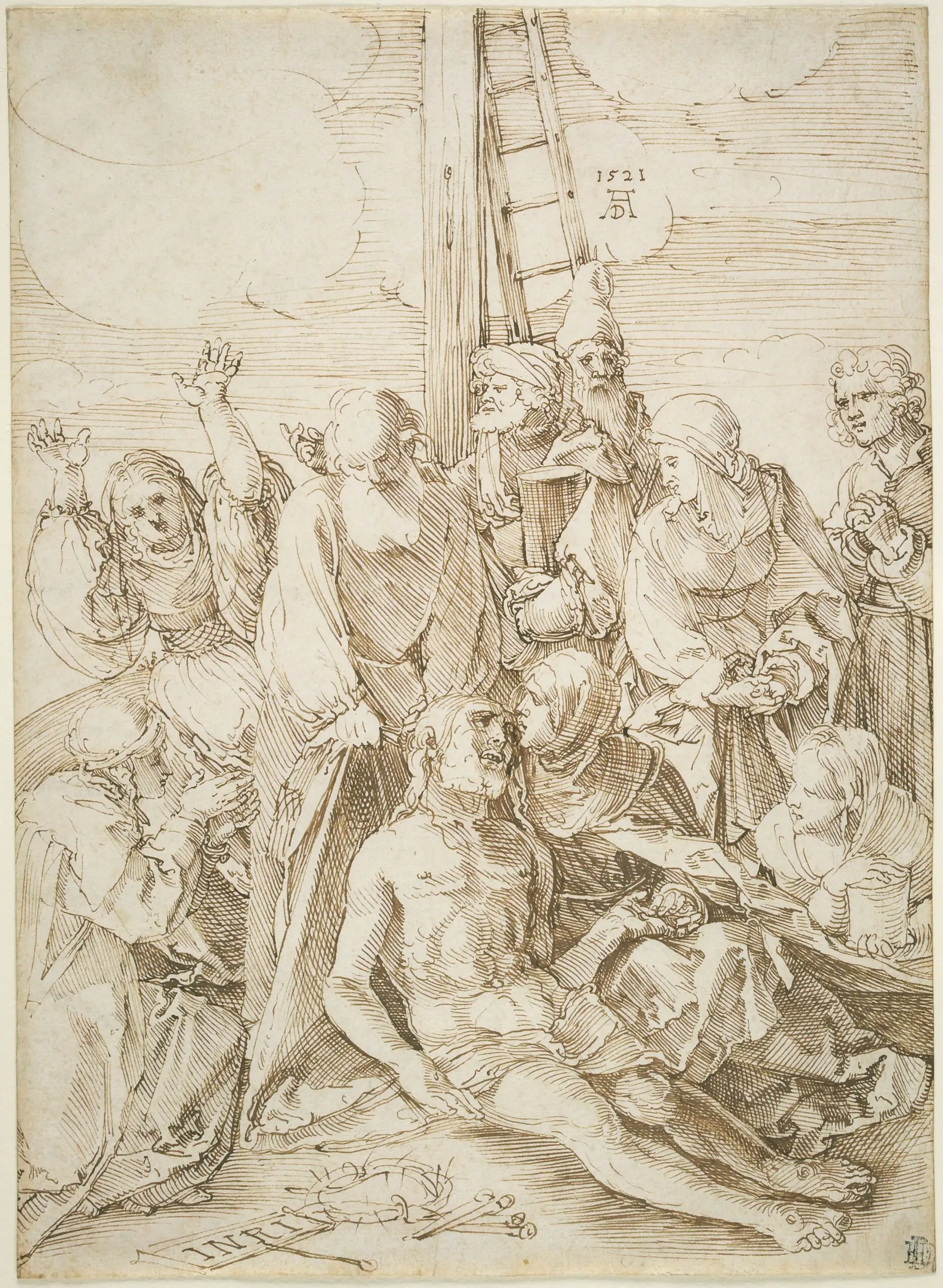 The Lamentation of Christ by Albrecht Dürer