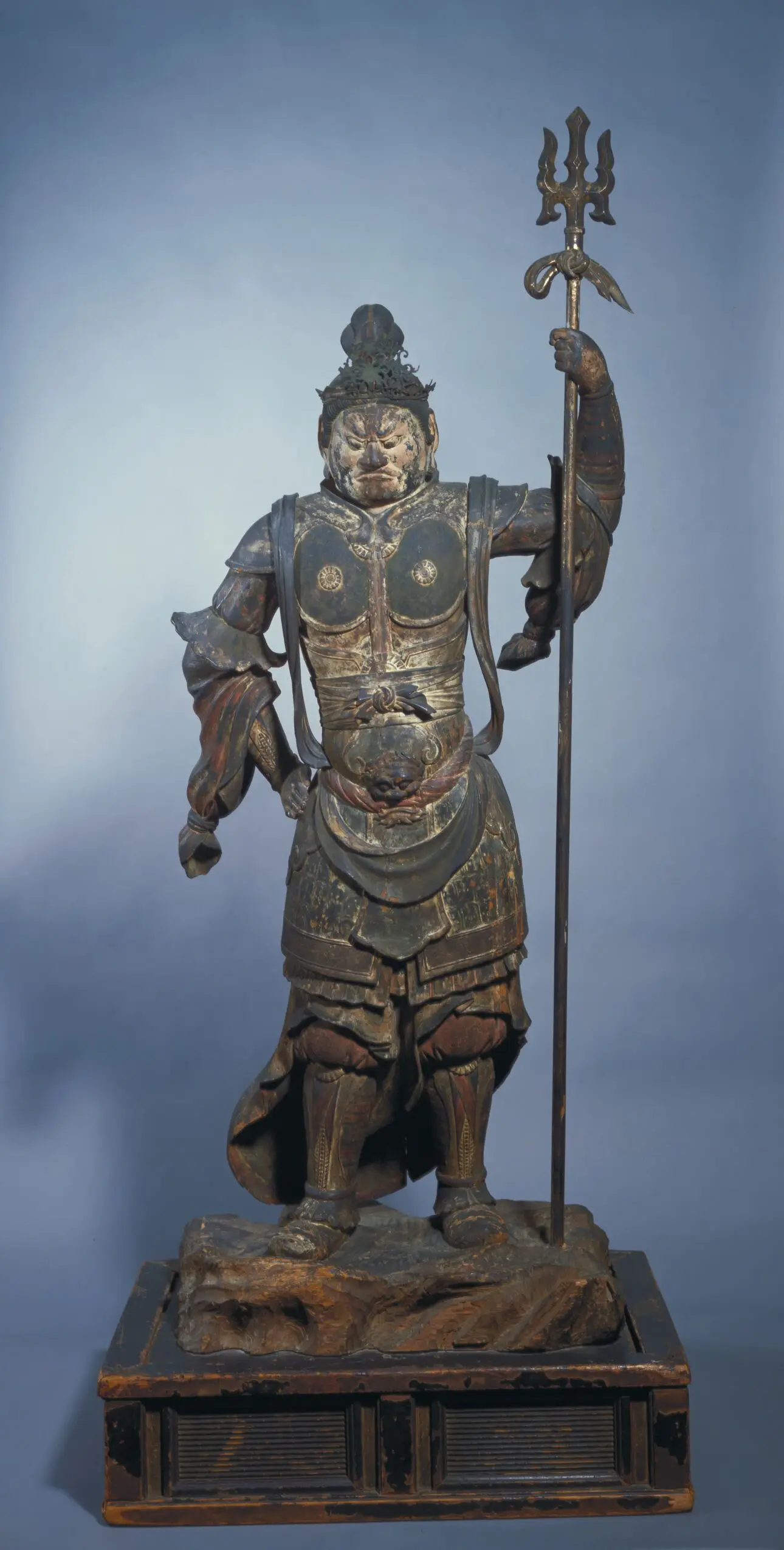 Zōchōten (Virūdhaka), Guardian King of the South: One of the Shitennō (Devarājas) or Four Heavenly Guardian Kings by Unknown artist