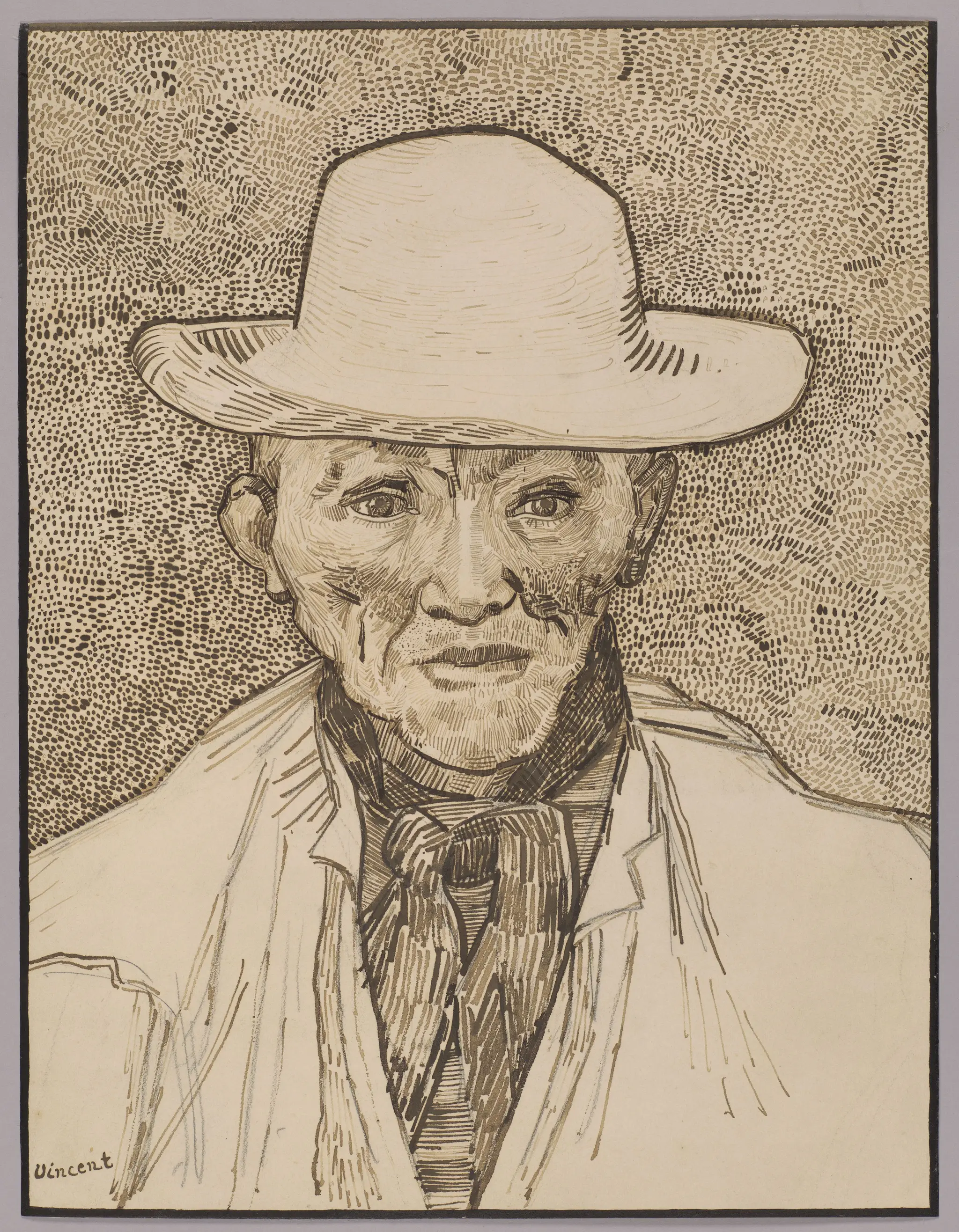 Peasant of the Camargue by Vincent van Gogh