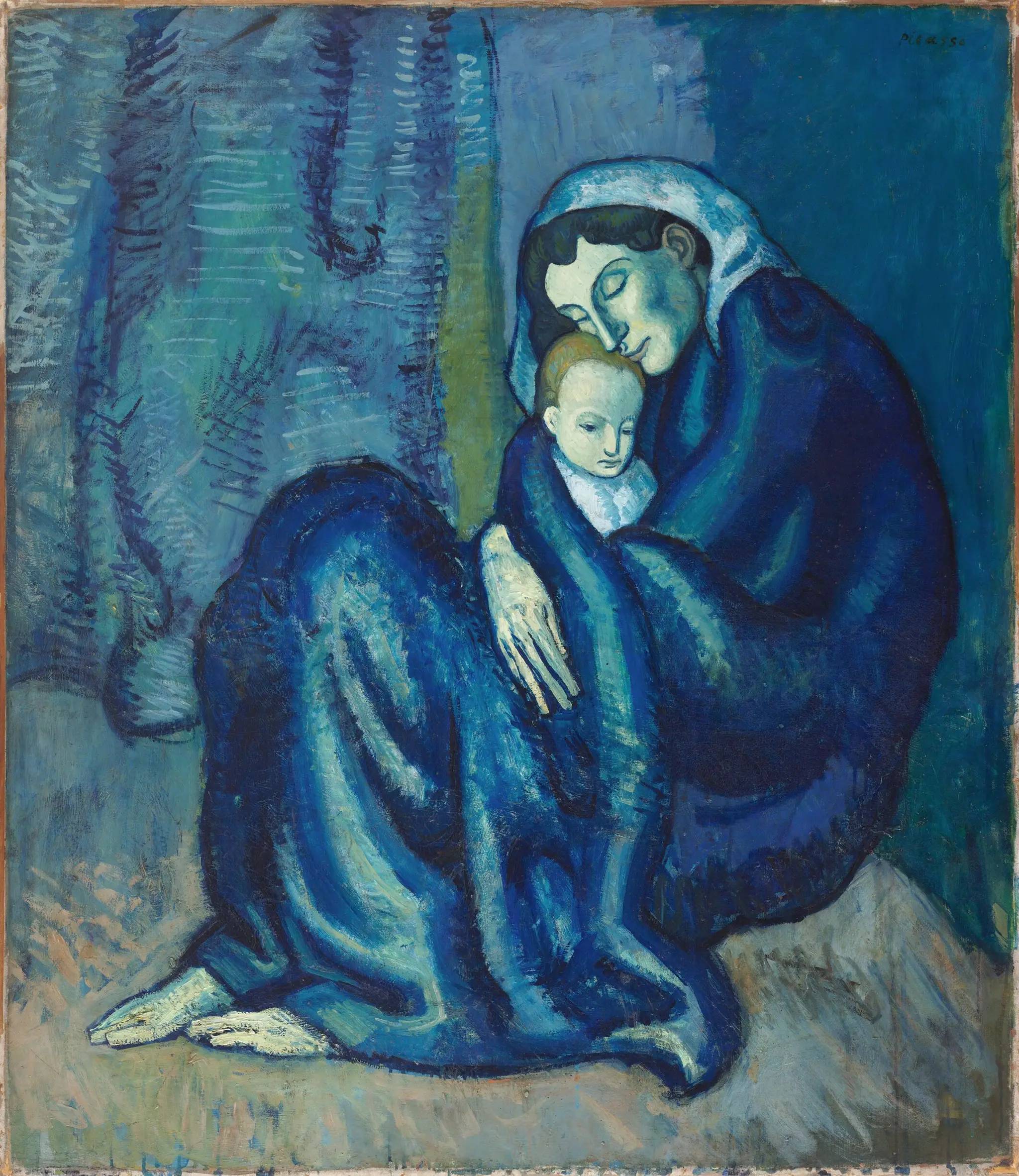 Mother and Child by Pablo Ruiz Picasso