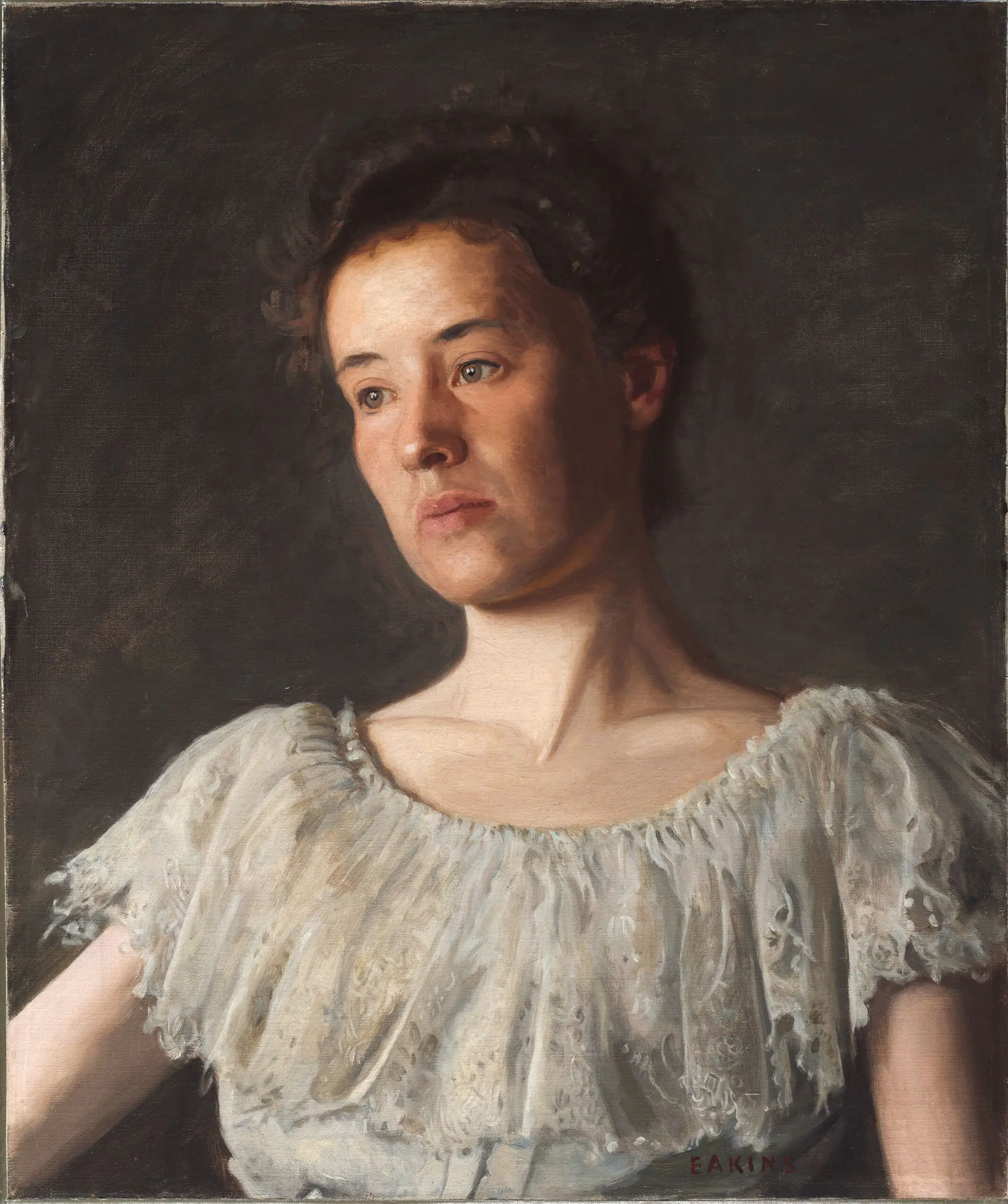 Miss Alice Kurtz by Thomas Cowperthwait Eakins