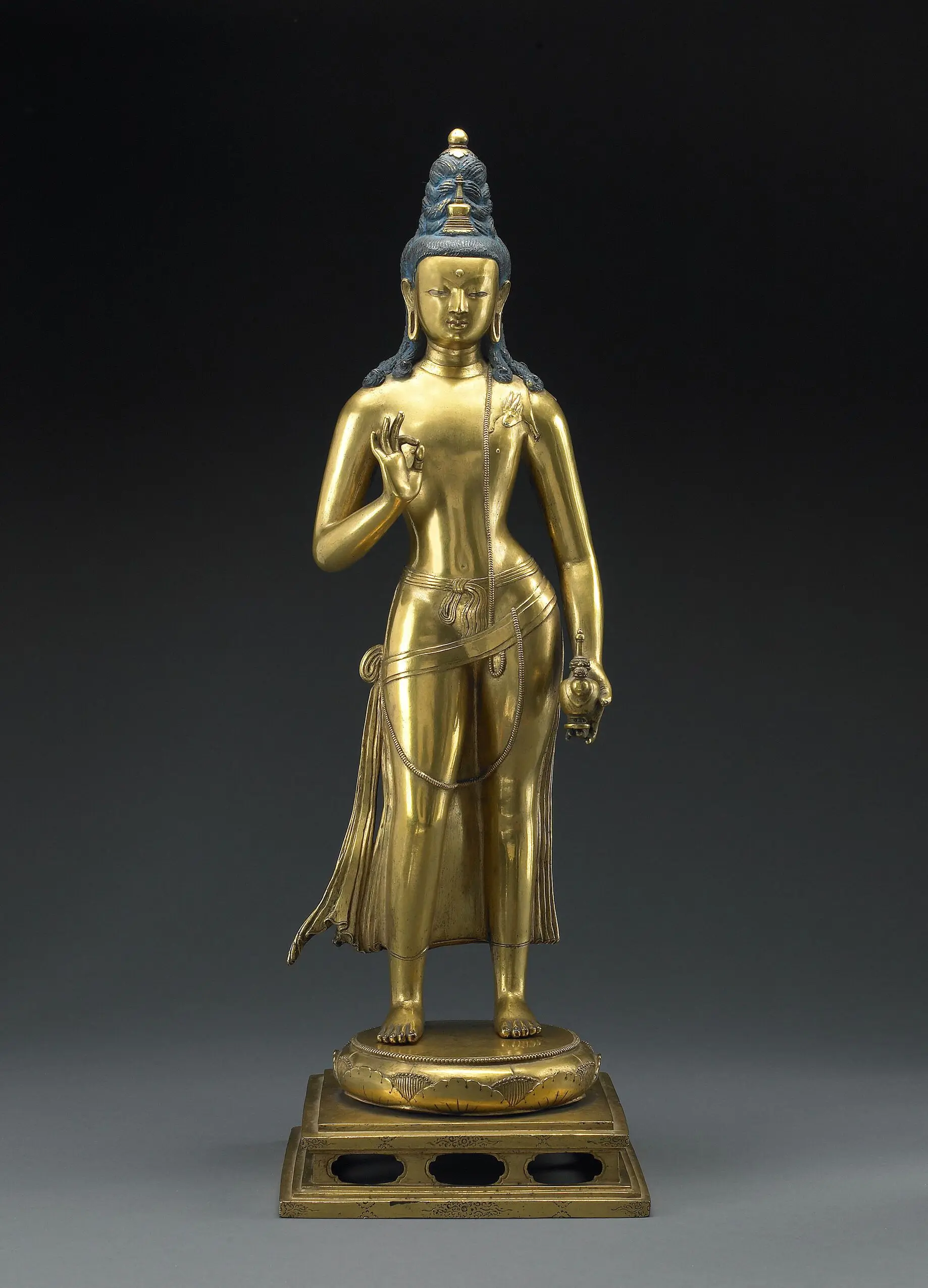 Standing Bodhisattva Maitreya by Zanabazar