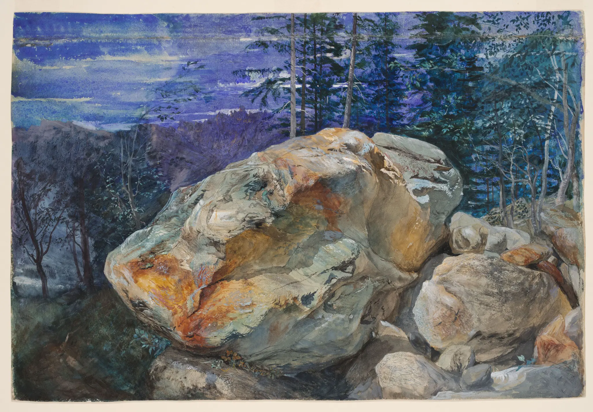 Fragment of the Alps by John Ruskin