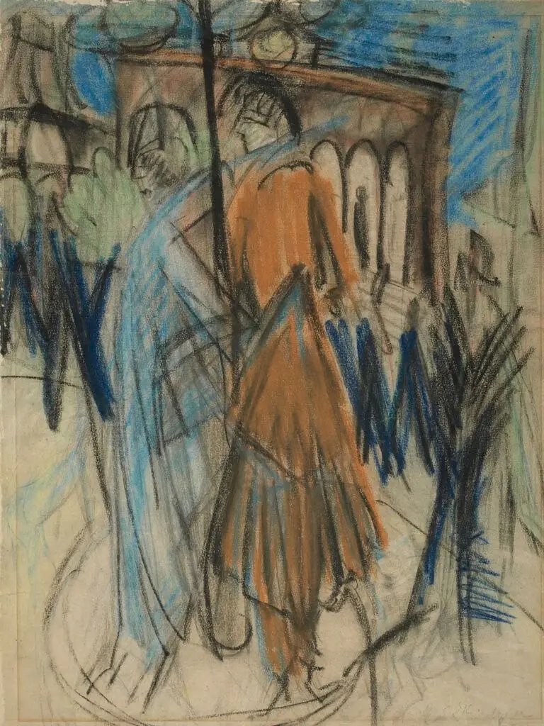 Potsdamer Platz, Berlin by Ernst Ludwig Kirchner