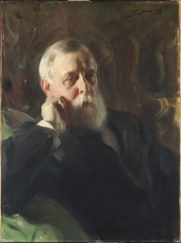 Joseph Randolph Coolidge (1828-1925) by Anders Leonard Zorn