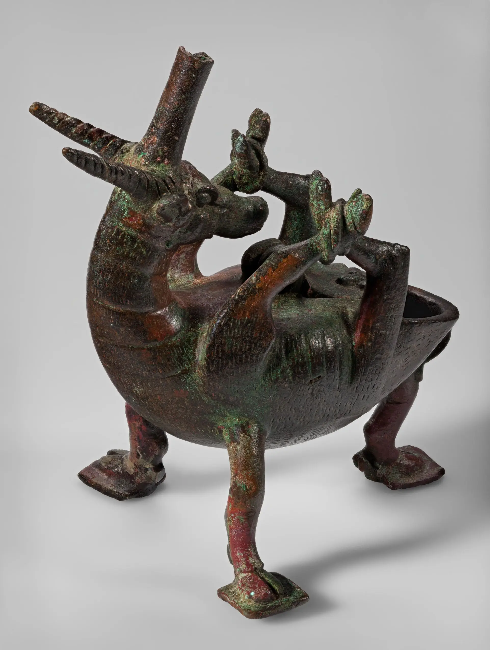 Lamp in the Shape of a Trussed Male Gazelle by Unknown artist