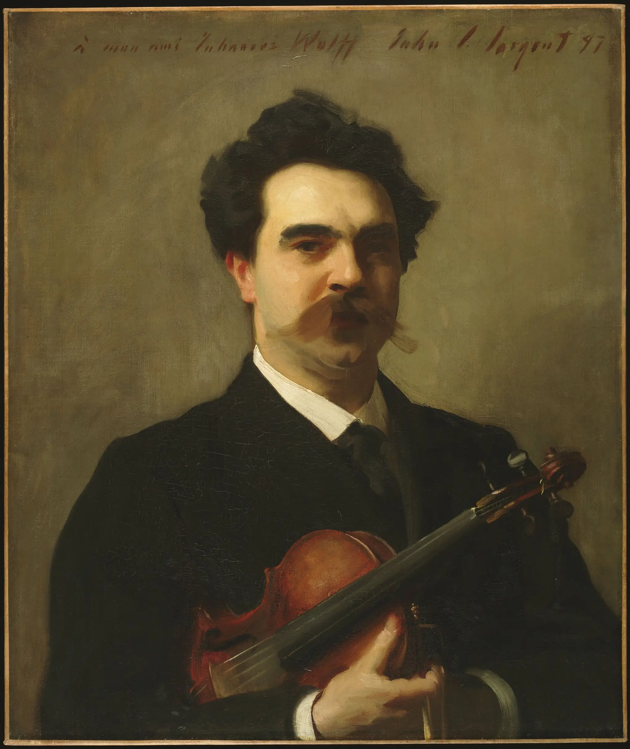 Johannes Wolff (1863-1931) by John Singer Sargent