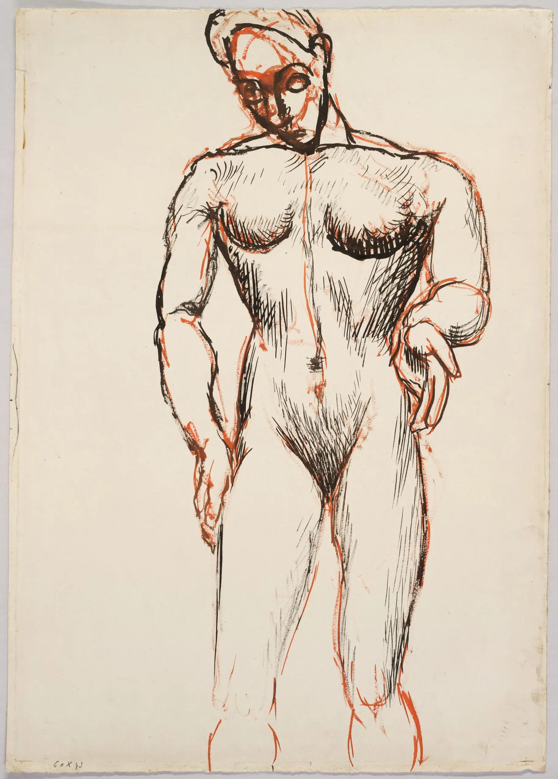 Standing Nude Woman by Pablo Ruiz Picasso