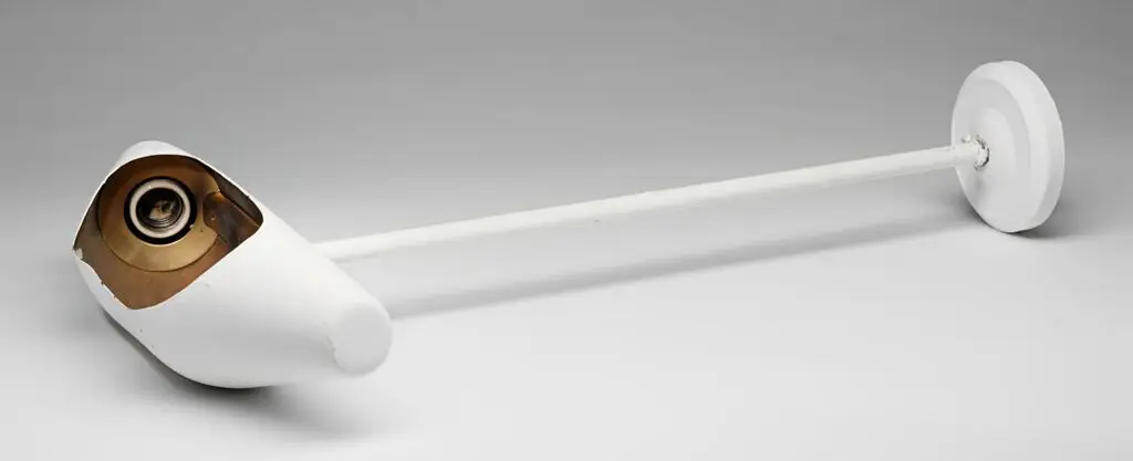 Light fixture from Woodberry Poetry Room by Alvar Aalto