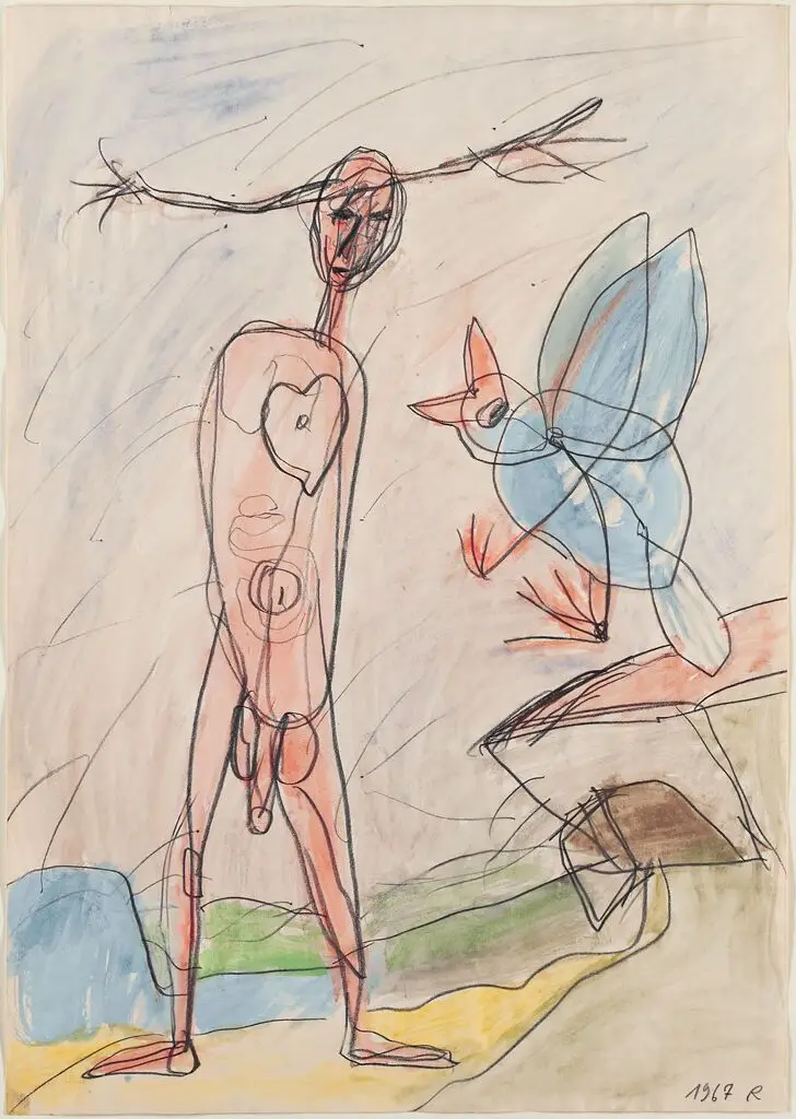 Untitled by A. R. Penck
