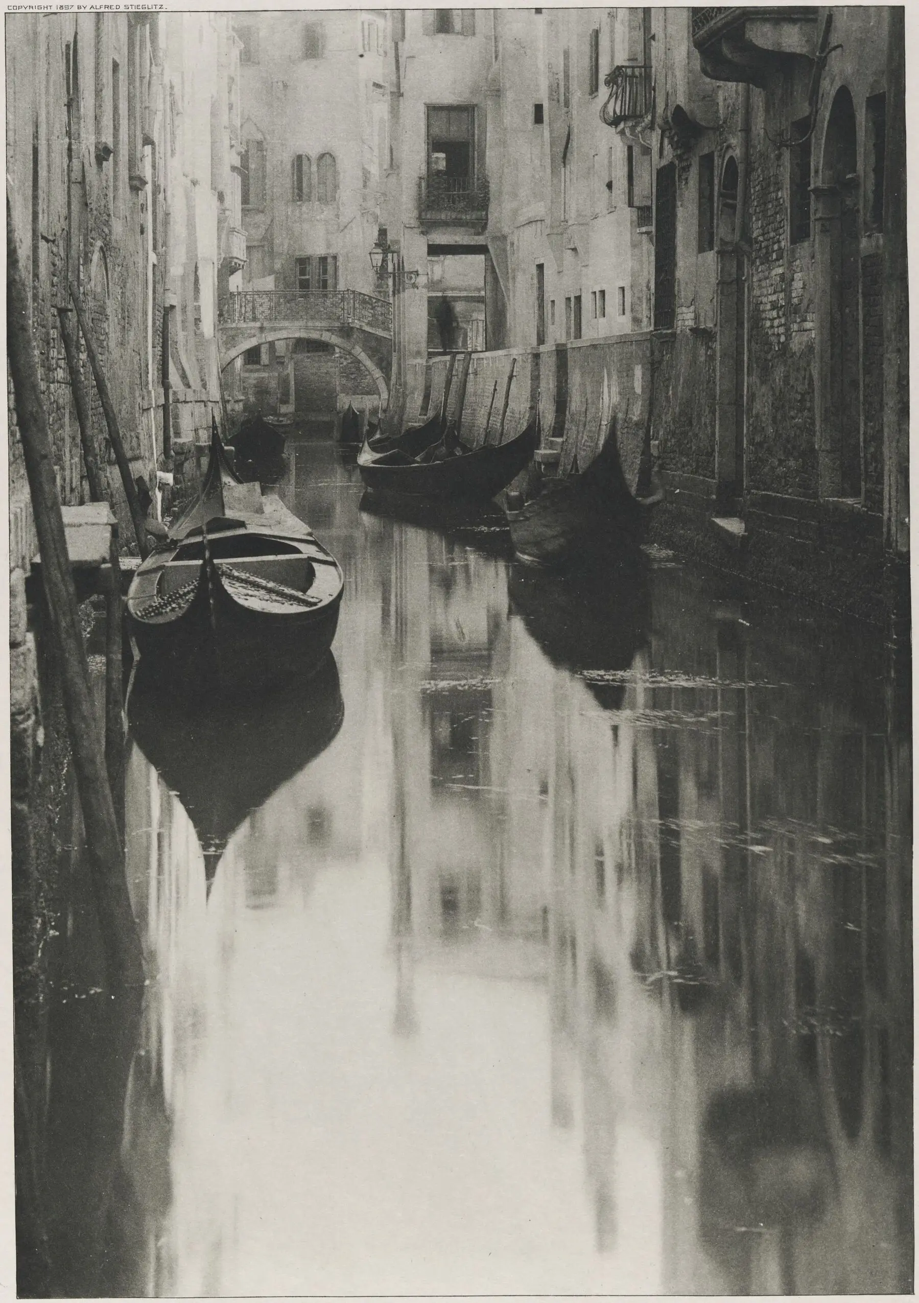 A Venetian Canal by Alfred Stieglitz