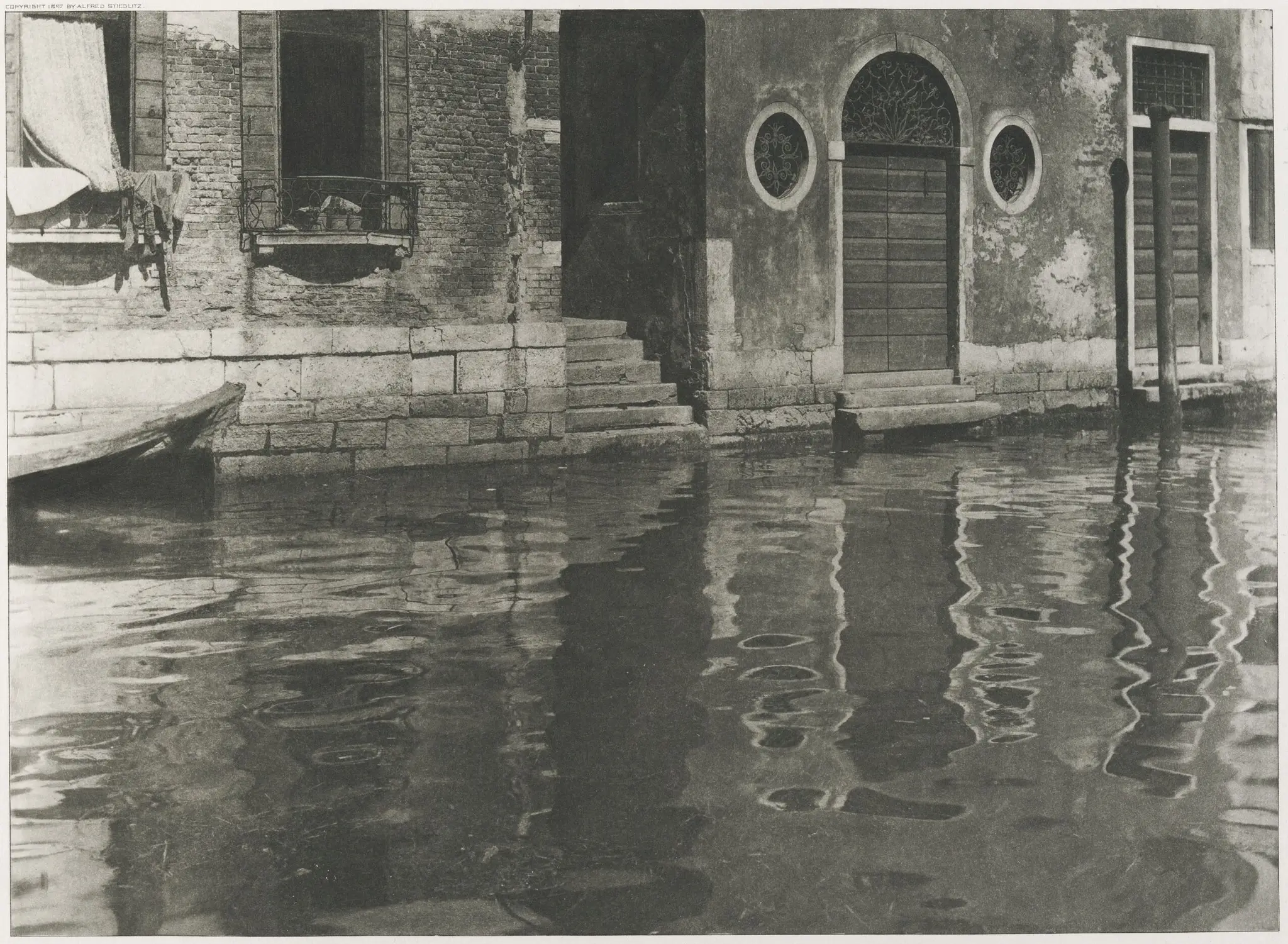 Reflections - Venice by Alfred Stieglitz