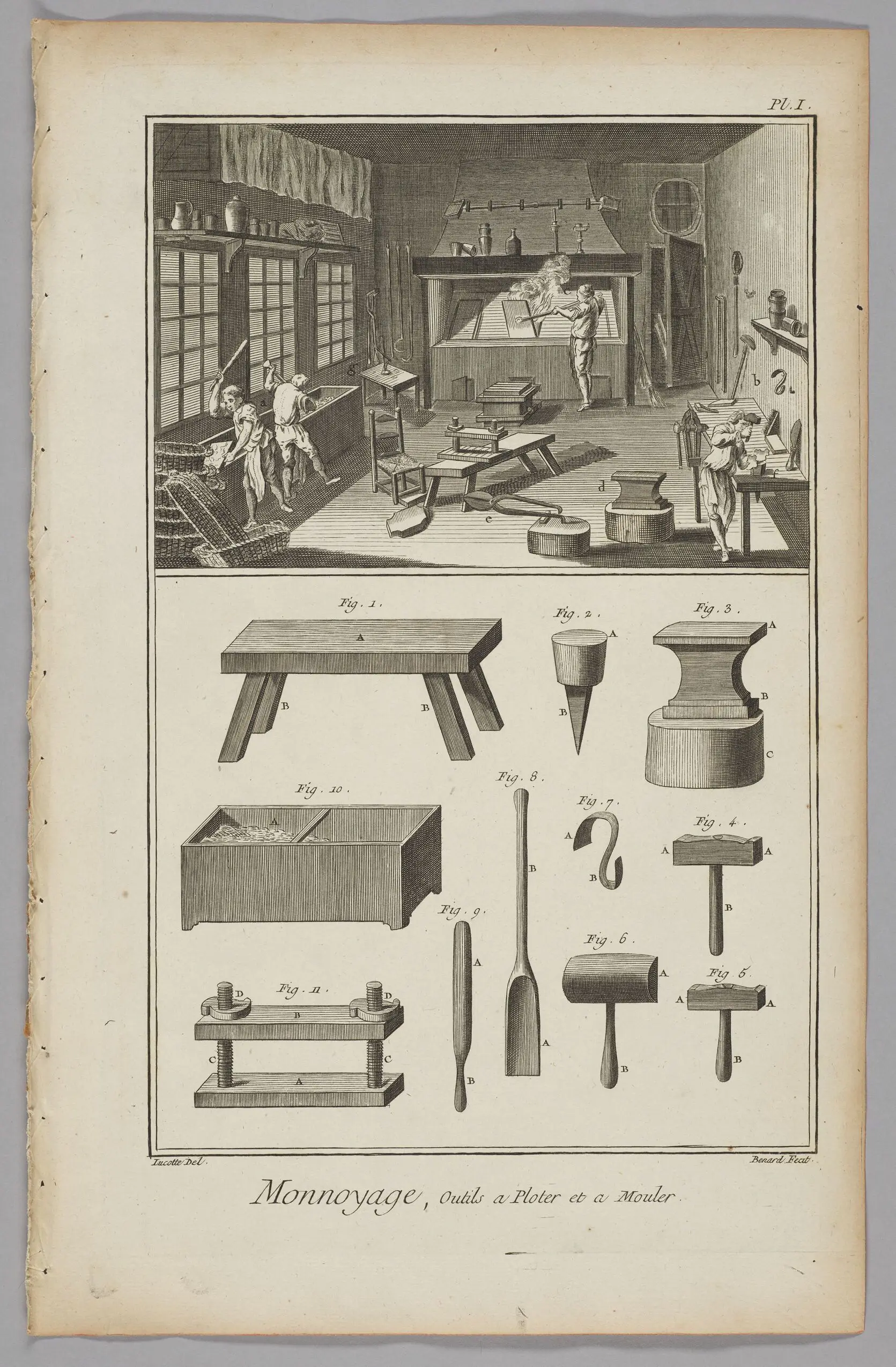 Minting, Plotting and Molding Tools by Robert Bénard