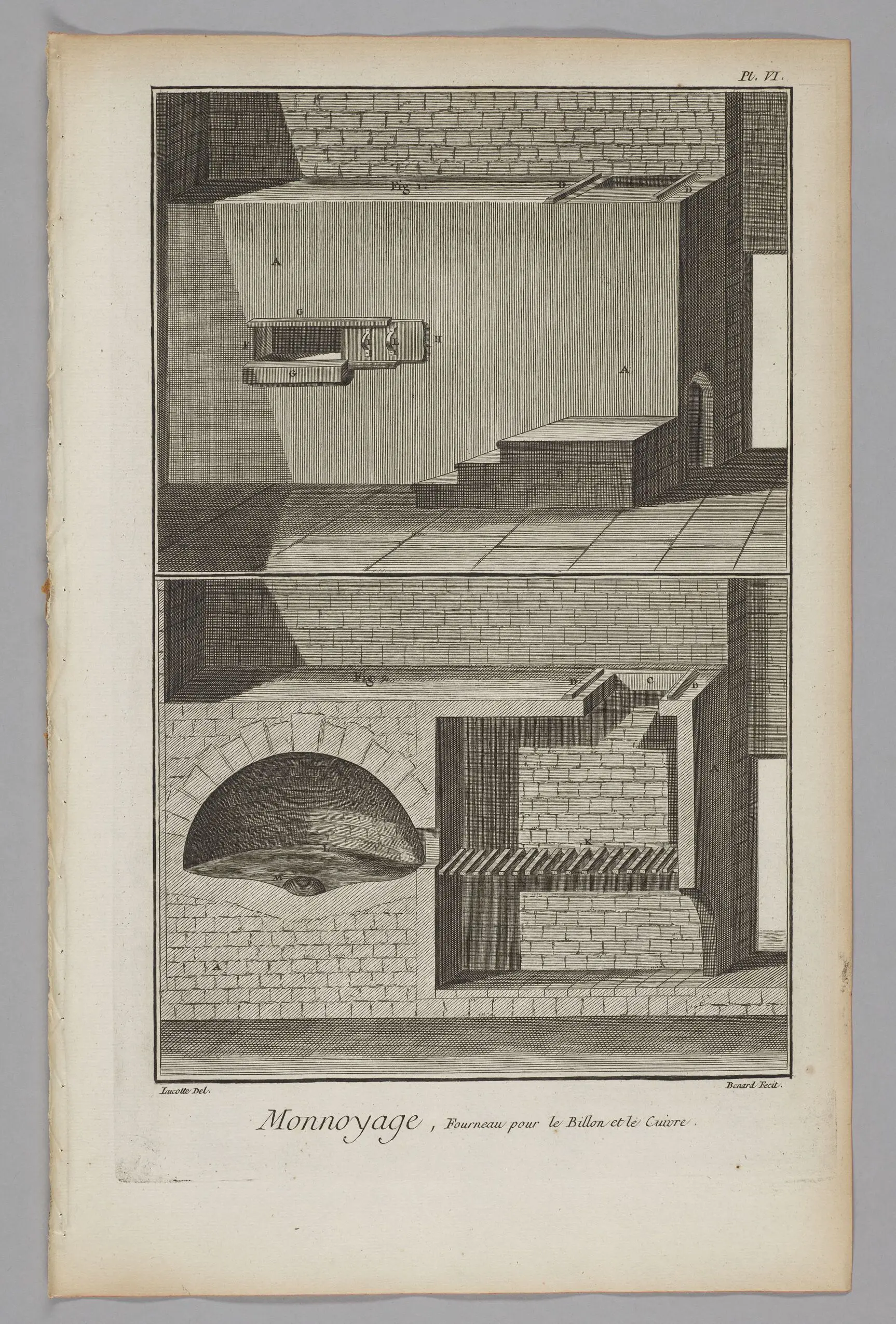 Minting, Furnace for Base Coins and Copper by Robert Bénard