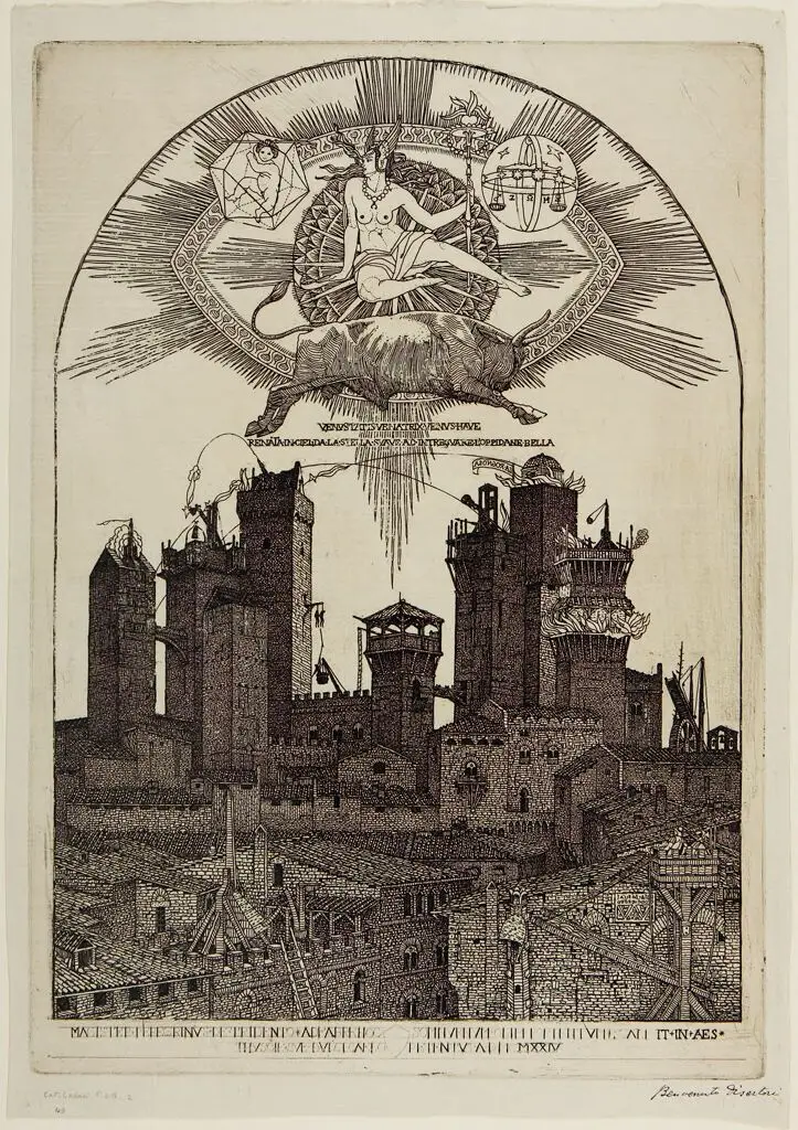 The Planet Venus by Benvenuto Disertori