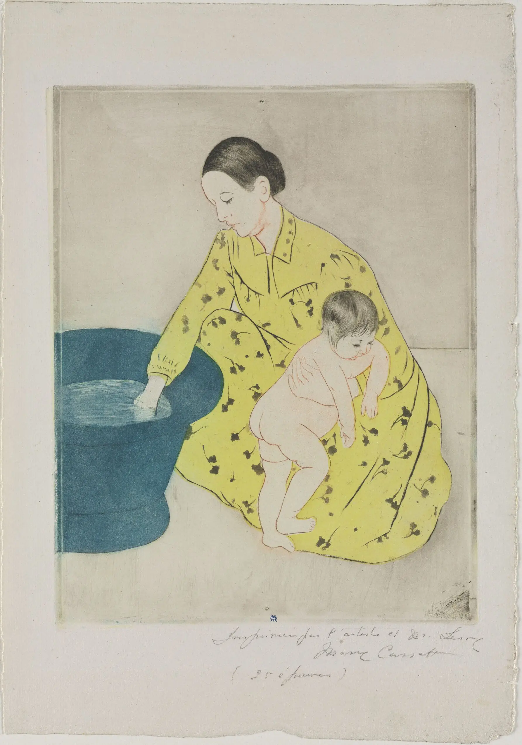 The Bath by Mary Cassatt