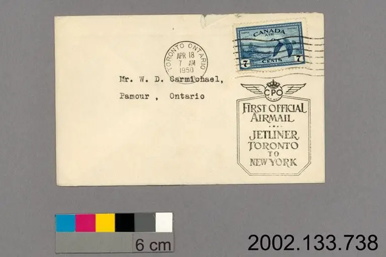 airmail cover by Unknown artist