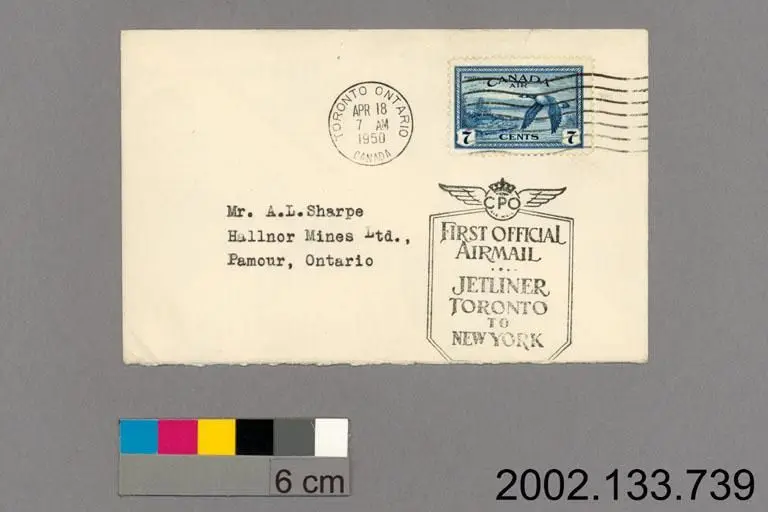 airmail cover by Unknown artist