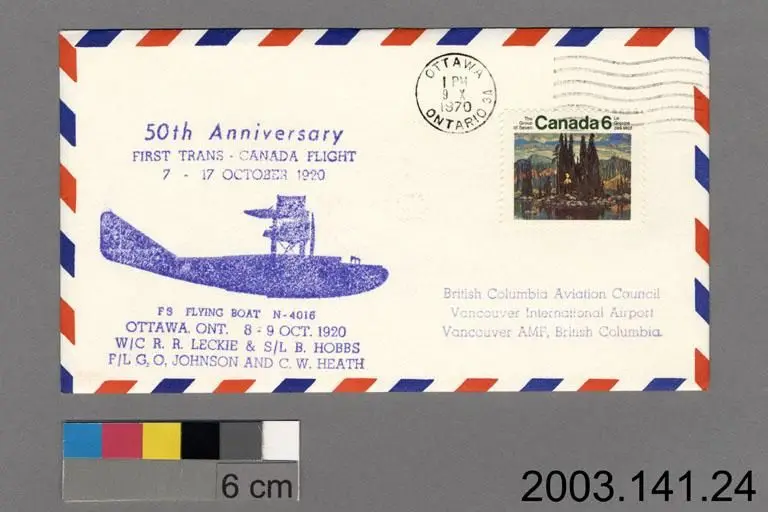 airmail cover by Unknown artist
