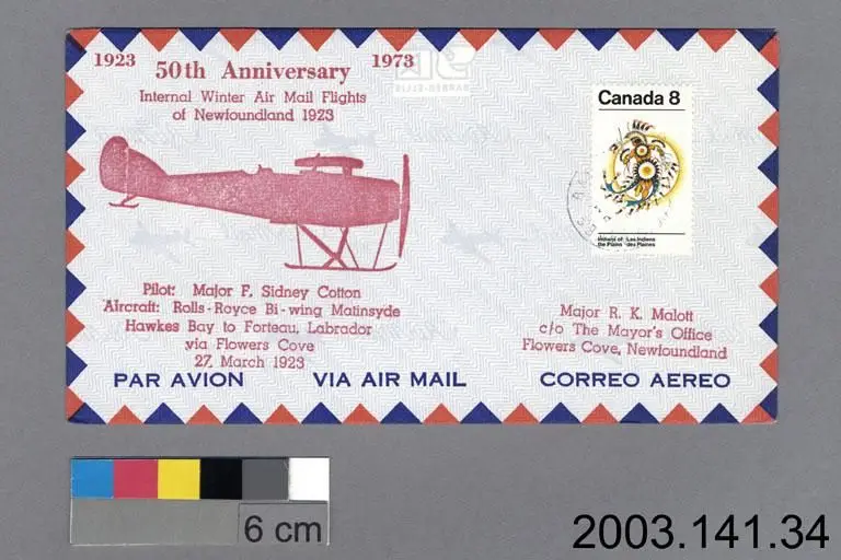 airmail cover by Unknown artist