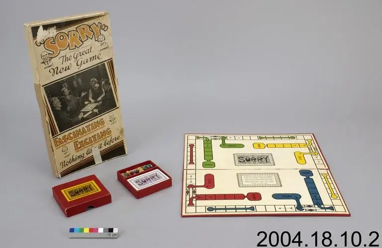 board game, Sorry by B. C. M.