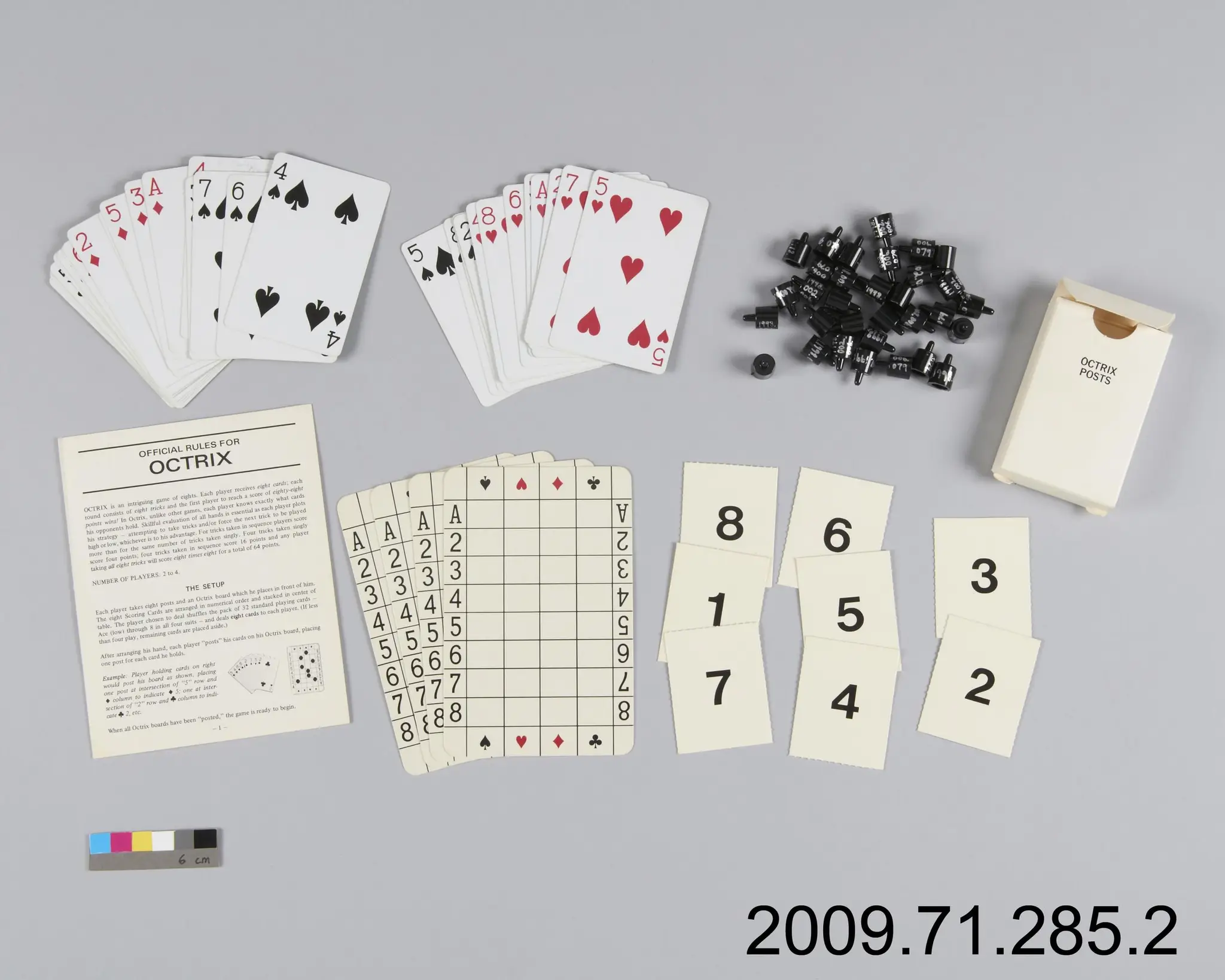 card game, Octrix by 3M