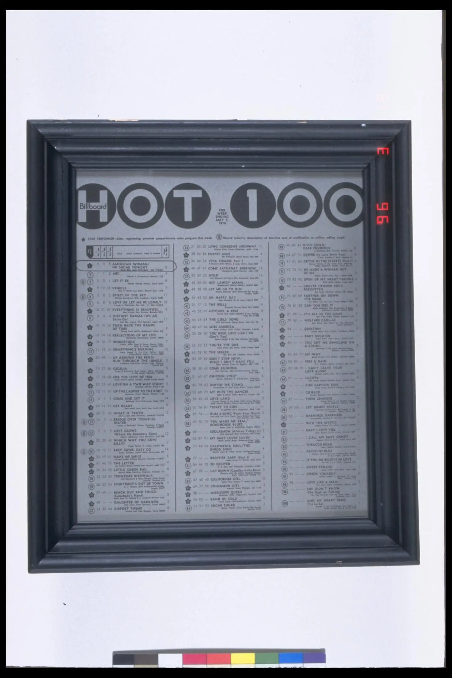 achievement award, American Woman by Bachman, Randy