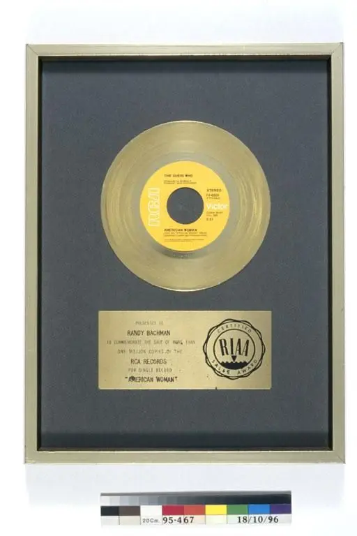 achievement award, American Woman by The Little Gallery