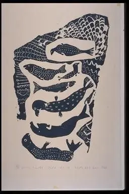 print, Animals by Papialuk, Josie Pamiutu