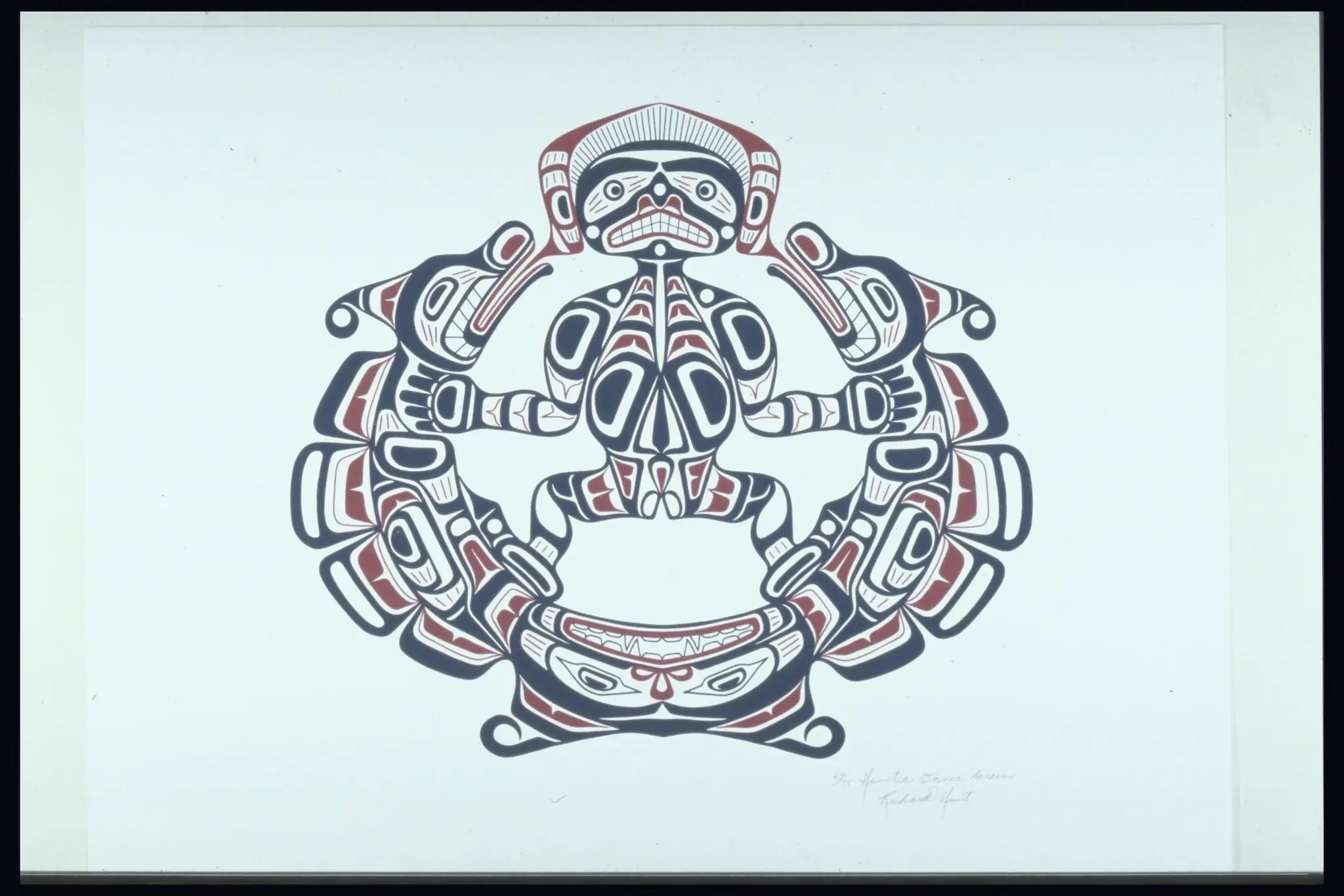 print, Hamatsa Dance Screen by Hunt, Richard
