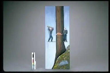 bas-relief, There's A Knack To This by Wren, Mr. Bernard Graydon