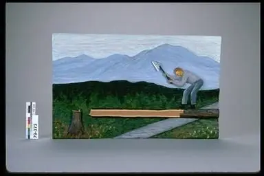 bas-relief, The Tie Maker by Wren, Mr. Bernard Graydon