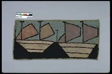 hooked rug by Sullivan, Mrs.