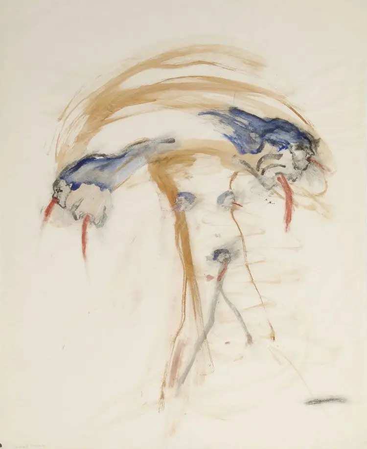 Female Bomb by Nancy Spero