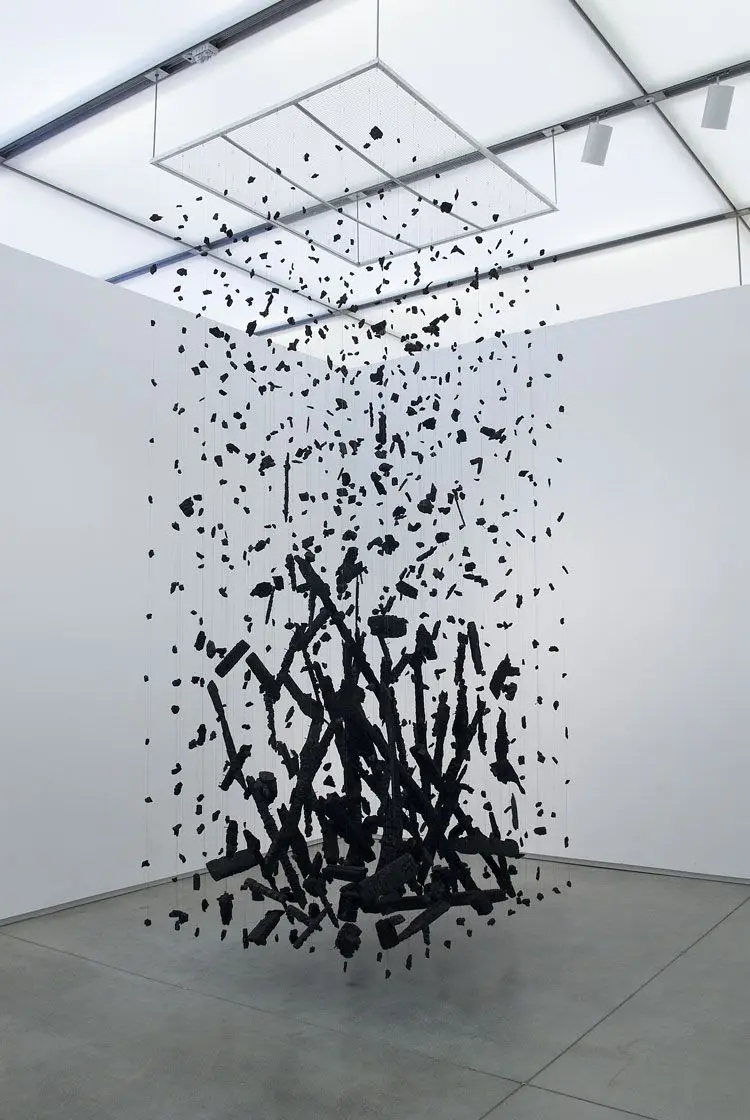 Hanging Fire (Suspected Arson) by Cornelia Parker