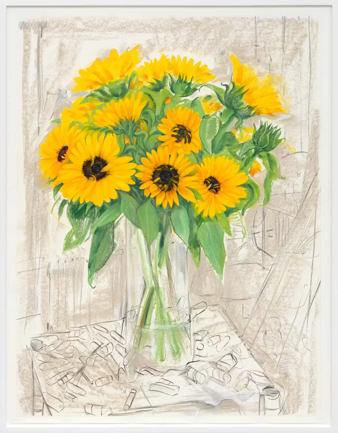 Studio Sunflowers by Alina Perez