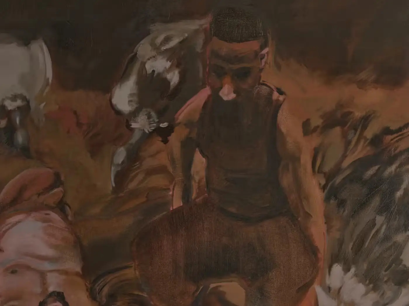 Prometheus bound; sky burial by Shaqúelle Whyte